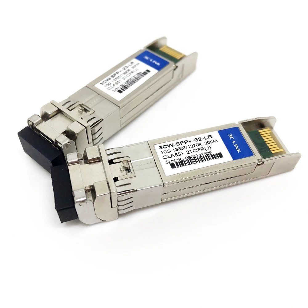 10G SFP+ WDM Single mode 1270/1330nm TX / 1330/1270nm RX 20km 10g sfp module 10g sfp bidi 1270 1330