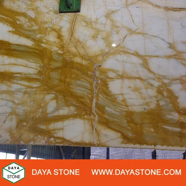 High Quality Natural Giallo Siena Marble Slabs for Tables Countertop Wall Hotel