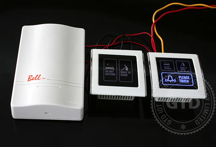 Сенсорный экран AC или DC, дверной звонок для номера в отеле, умная система для отеля