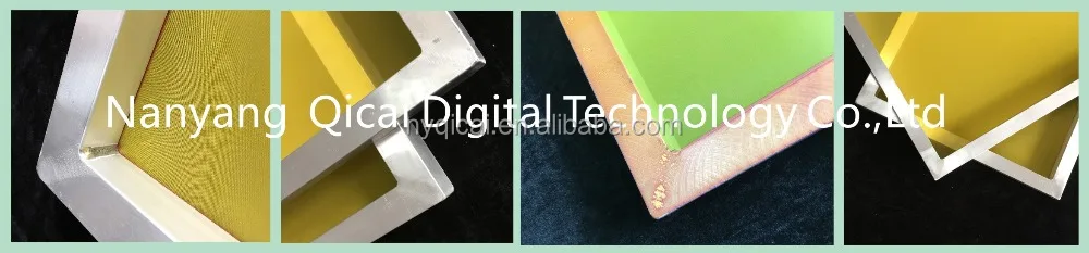 25*36 Inch Aluminum Printing Silk Screen Frame Mesh with 110 White All Screen Printing Machines 15-27n/cm Polyester