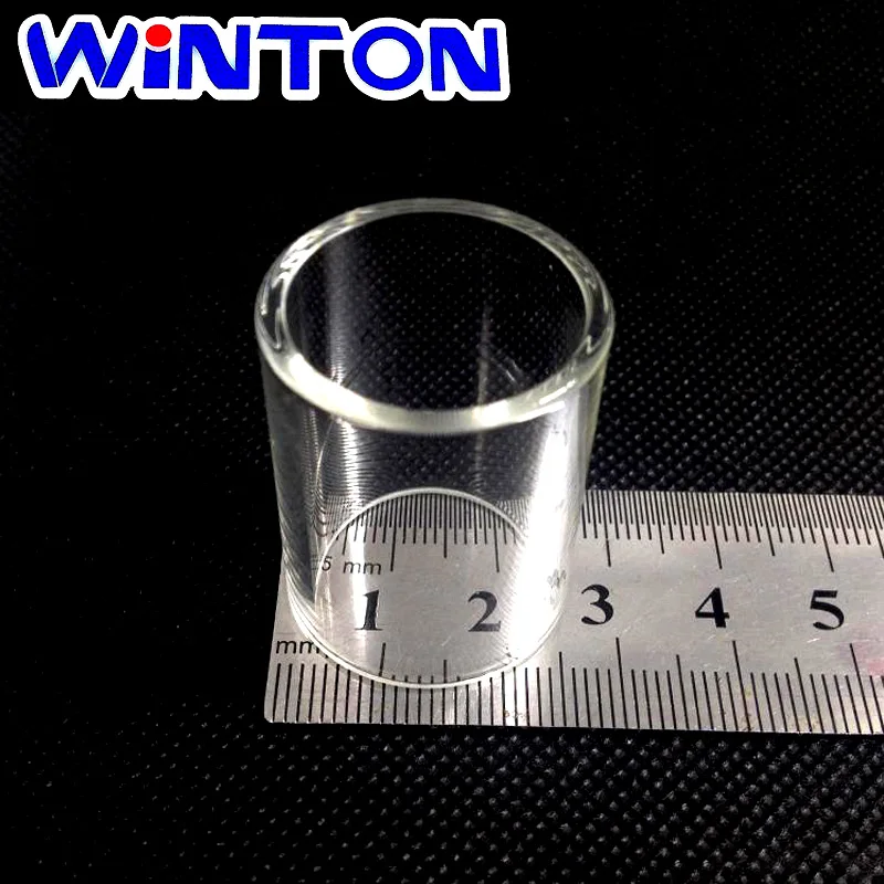 High temperature resistant colorful and customized clear borosilicate glass tube