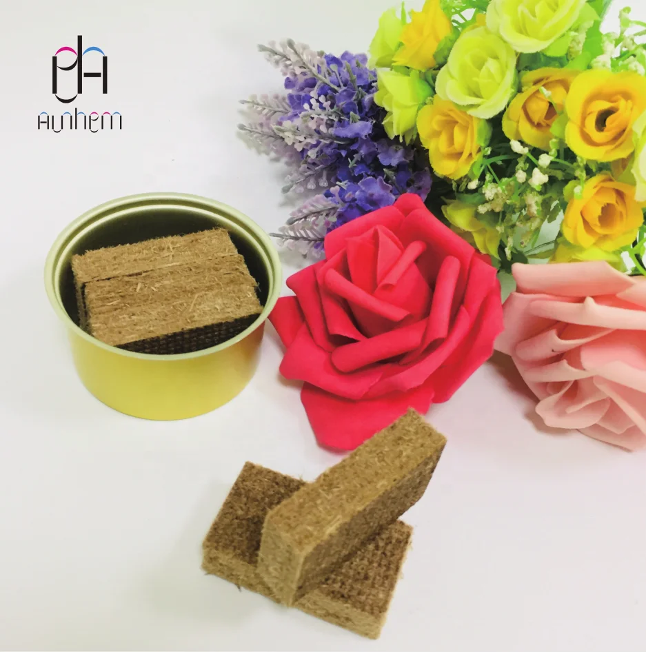 New arrival wood car air freshener can car wood air freshener fiber block with logo printing , IC-962