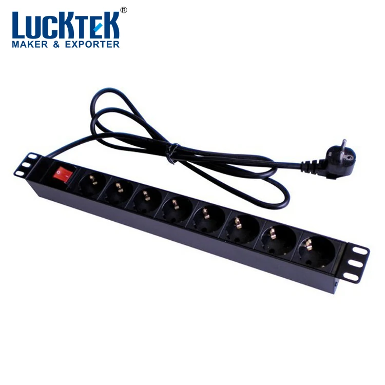 8 способов eu schuko розетки pdu стойку мощности с воздушным выключатель