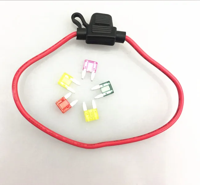 Manufacture Factory Supply New Arrival Electrical Small Type In-line Fuse Holder 30 cm