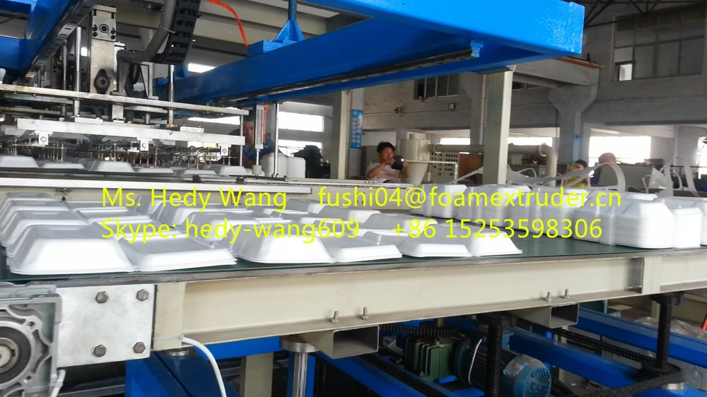 Термоформованное оборудование для обработки пластиковой тарелки