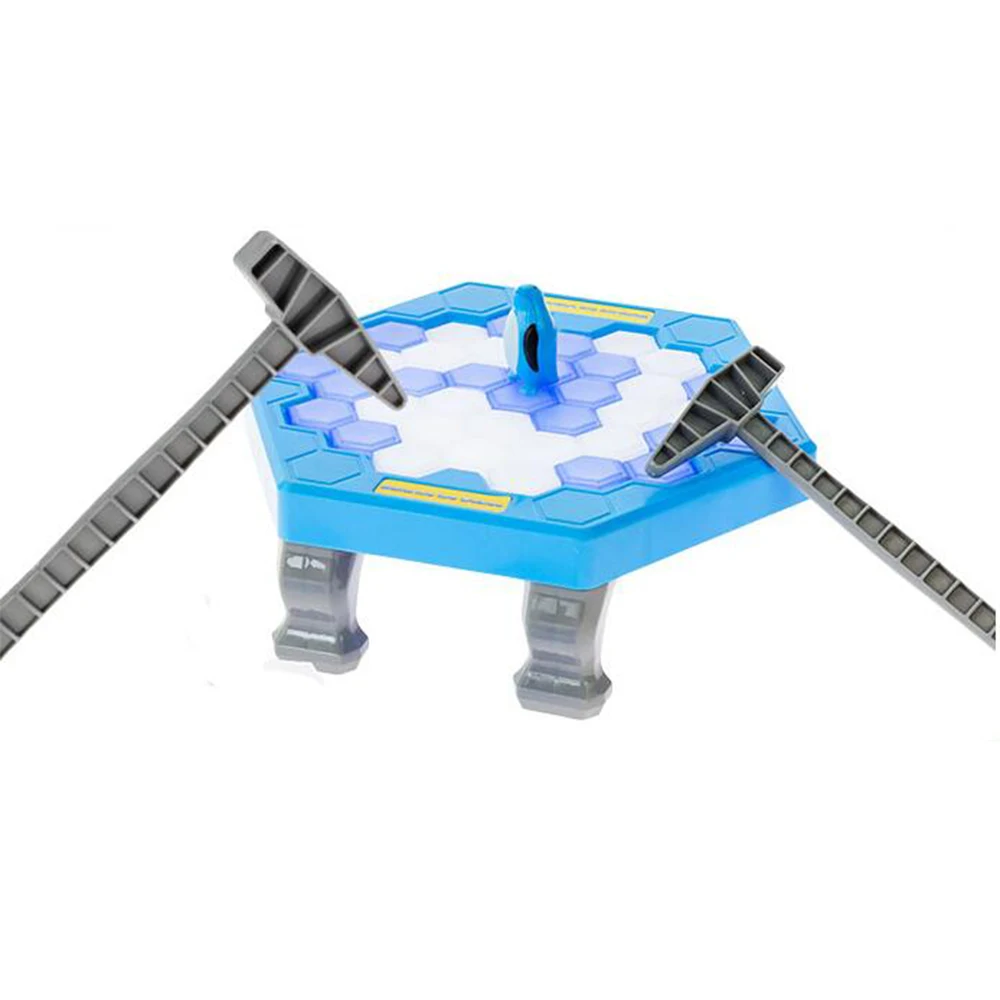 
Indoor family game ice breaking save penguin trap board toy for early education 
