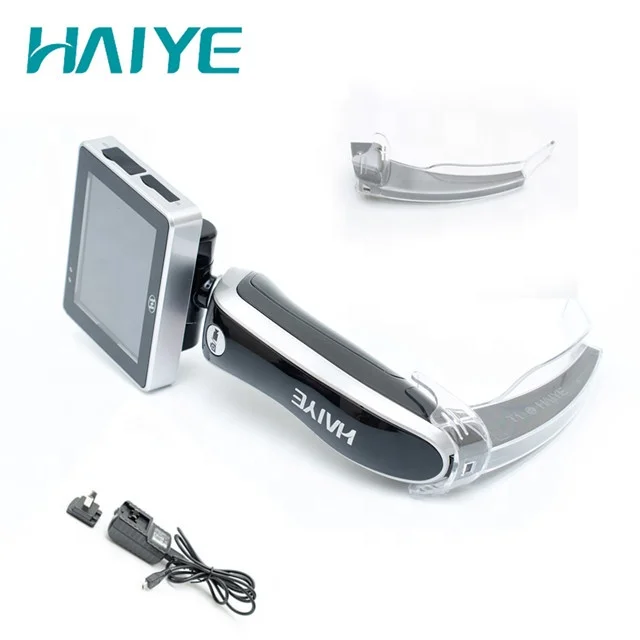 
Haiye medical CE certificated video laryngoscope with 3 disposable blades for adult, child, newborn  (62026572413)