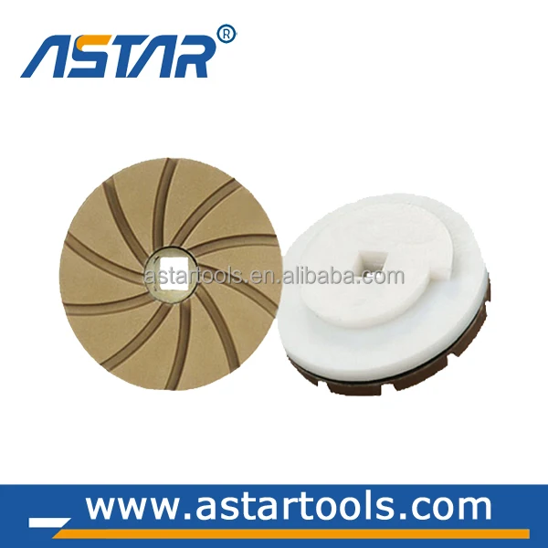 Snail Lock Diamond Floor Polishing Pads for granite marble concrete