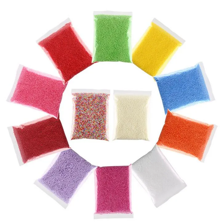 Шарики из пенопласта для слайма цветные мини-шарики домашнего Набор творчества