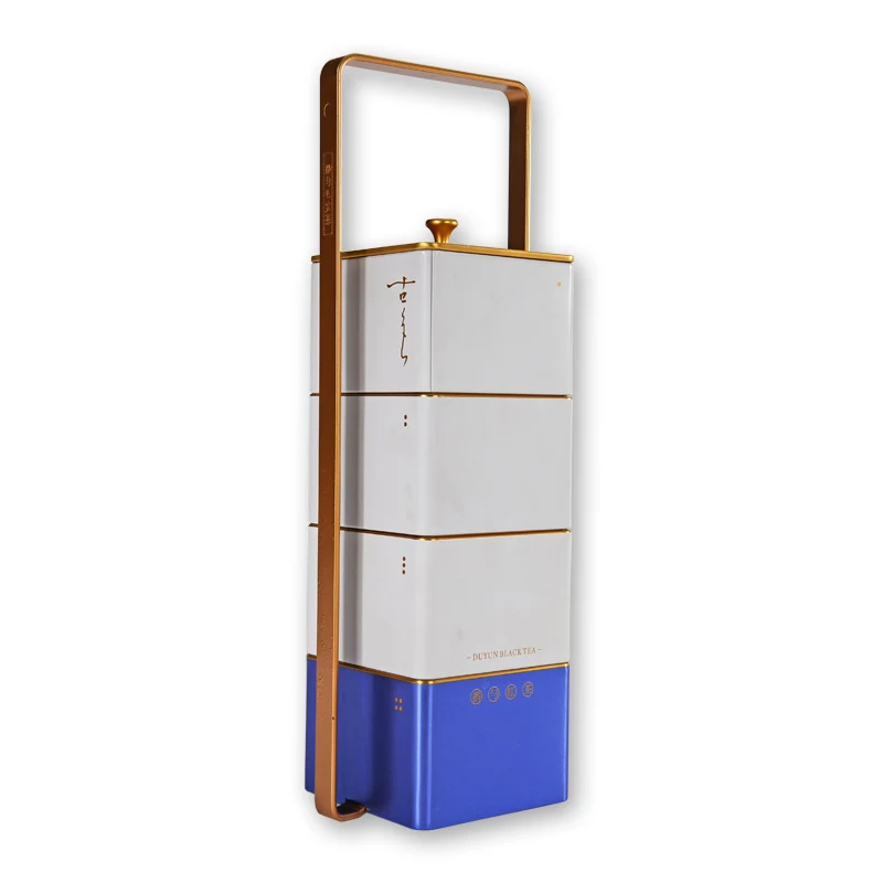 4 четверти вместительные алюминиевые коробки для хранения жестяных коробок поставка с завода