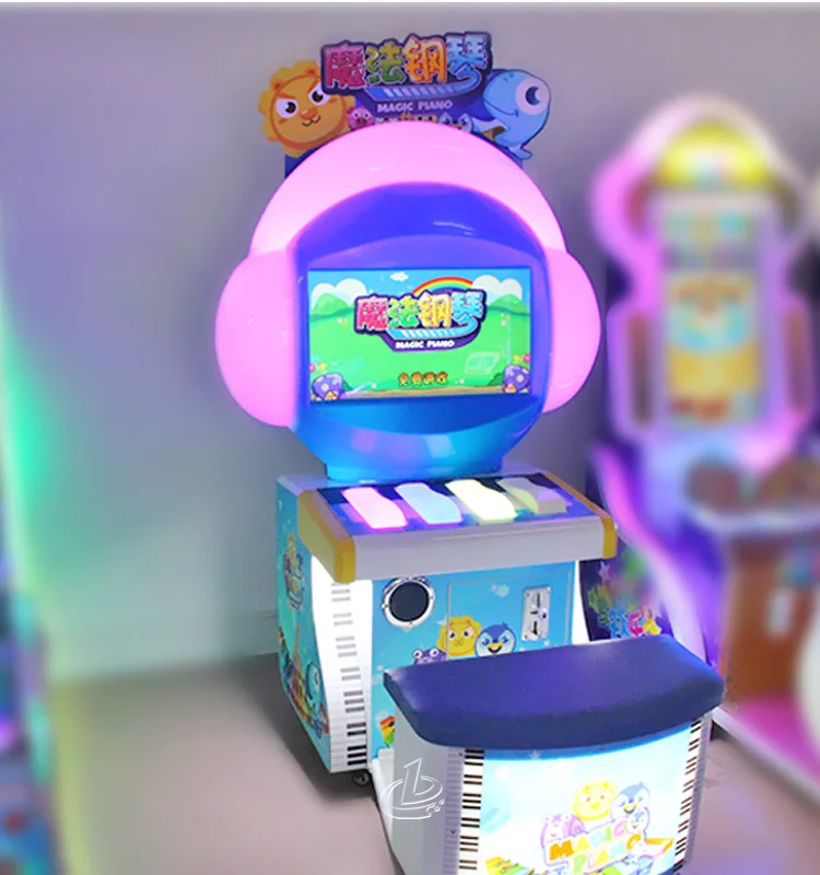 Hotselling Magic Piano Coin Operated Arcade Amusement Kids Music Game Machine|Amusement Park Kids Video Music Piano Game Machine