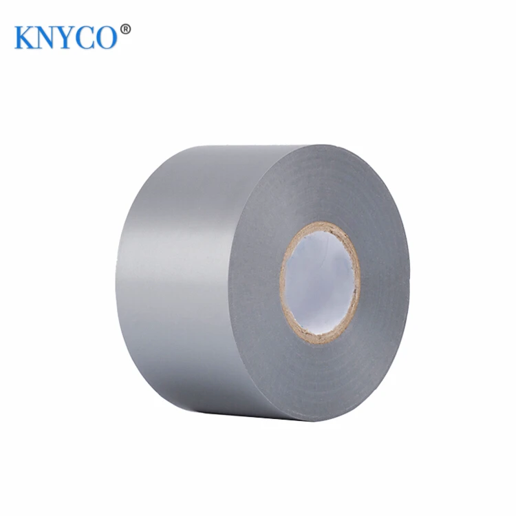 Good strength silver PVC wrapping tape for underground duct bonding purpose