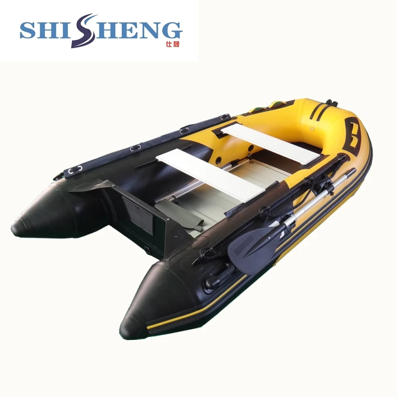 PVC Inflatable Rubber Motor Professional Fishing Boat from China to sales