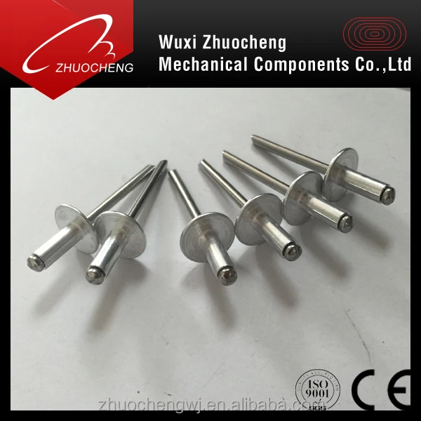 DIN7337 China rivet manufacturer copper domed head pop rivets