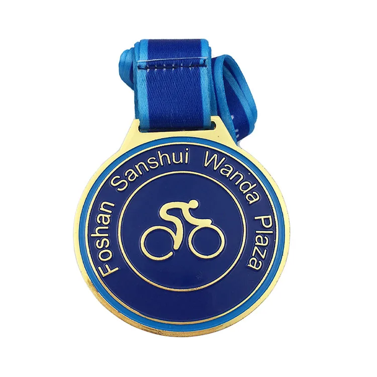 Custom  Metal Sport Race Ironman Triathlon Running Medal