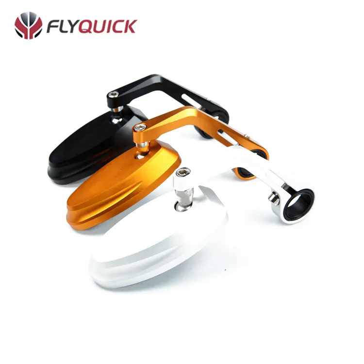 SF-005 FLYQUICK универсальное алюминиевое реверсивное зеркало заднего вида для мотоцикла с ЧПУ