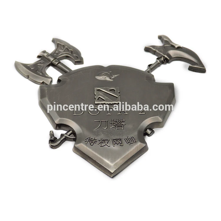 Custom Antique Metal Logo Aoto Car Grill Badge Emblem