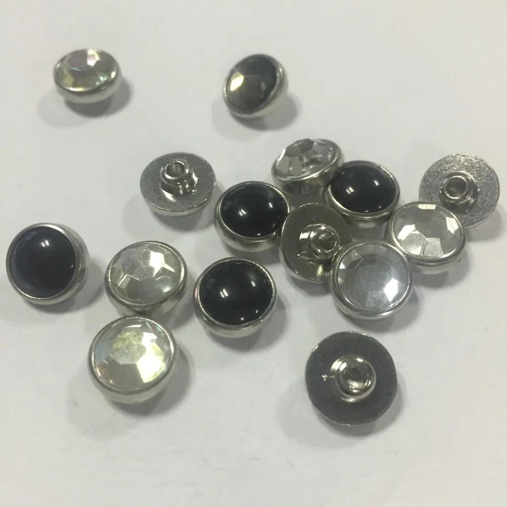 
Special round custom color small diamond rivet 