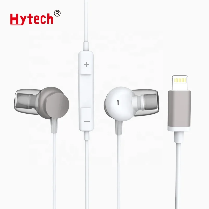 
AP-04 MFi Certified Original Light-ning Earphone with Mic, MFi headphone for iPhone 8 