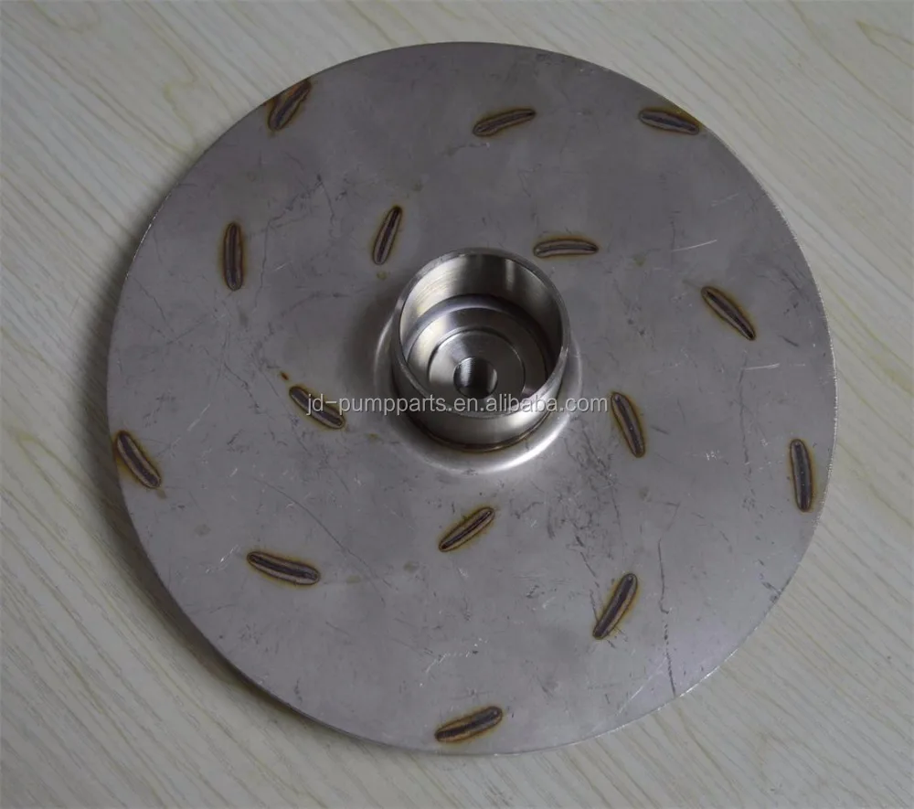 Stainless steel pump impellers with laser welding