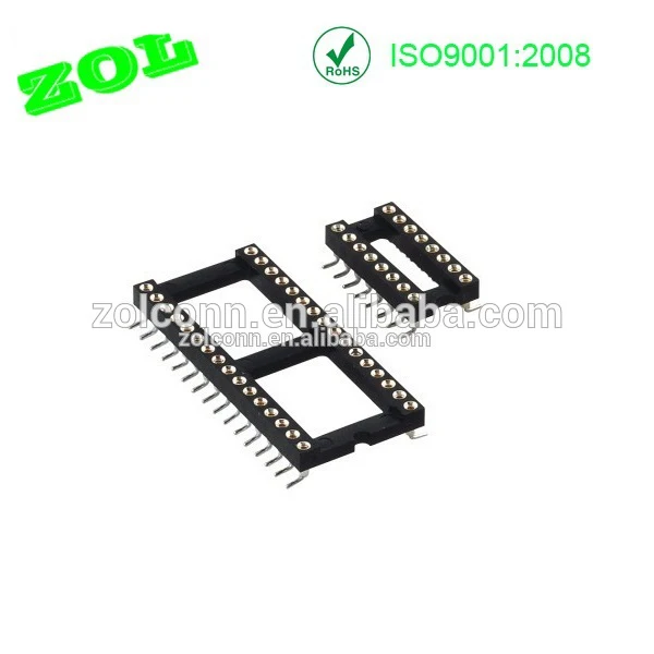 
40 60 68 pin 2.54 mm pitch round pin IC Socket 