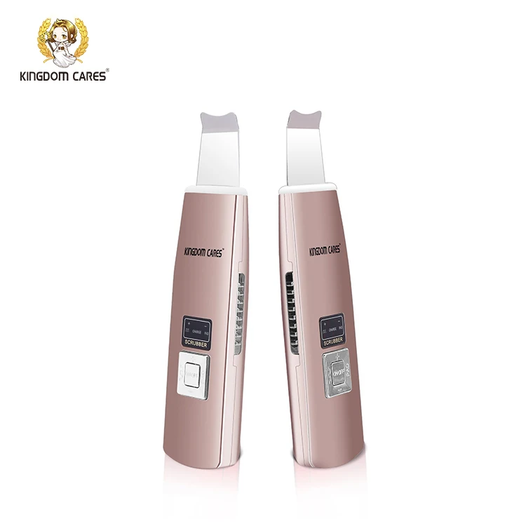 Multifunctional sonic cleansing remove facial peeling ultrasonic vibration ion skin scrubber
