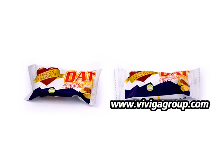 
hot sell 180gram oat choco biscuit halal oatmeal chocolate bar for sale 
