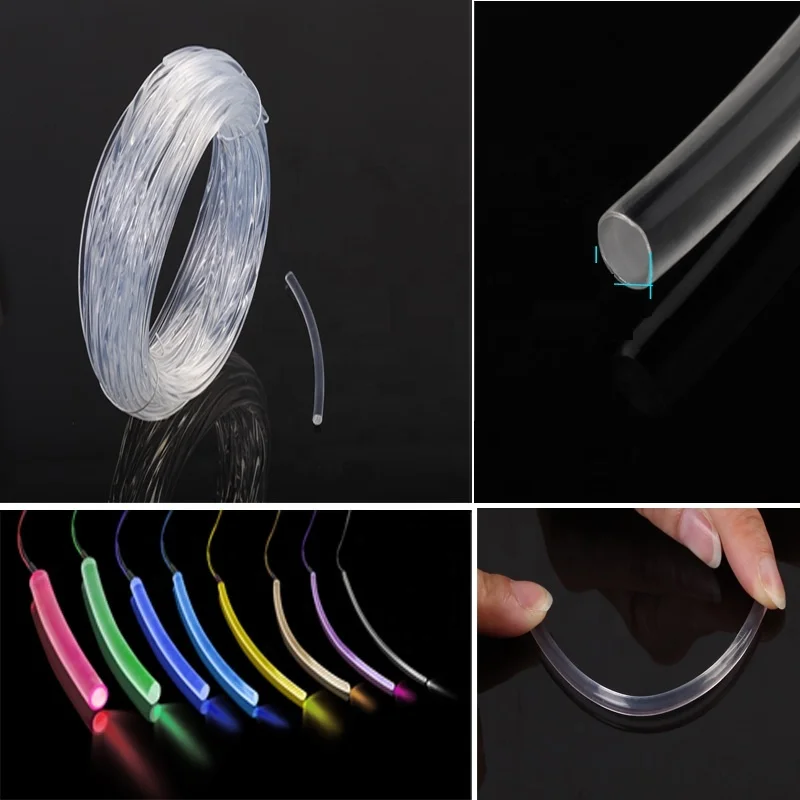 Fully waterproof 10 mm mini outdoor multicolor outdoor fabric christmas interior engine led Fiber optic light