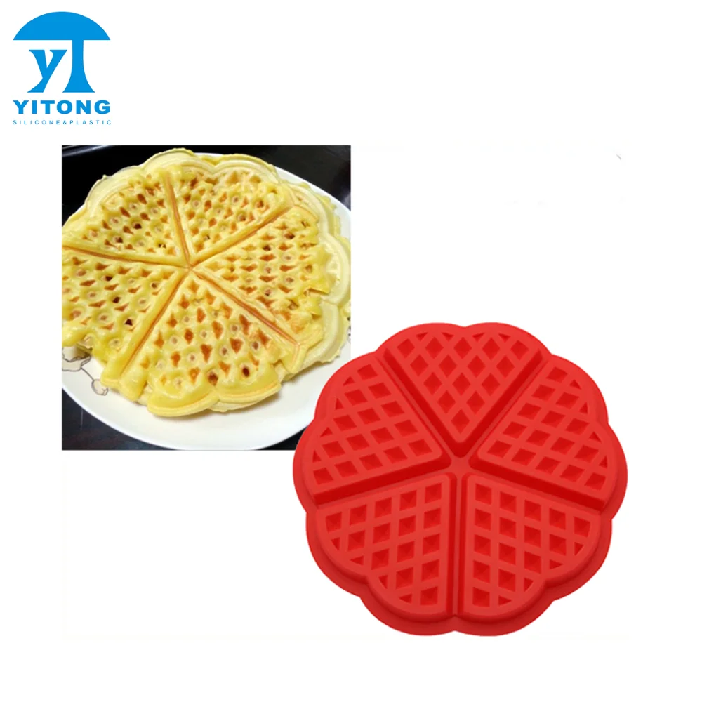 Baking tools heart silicone form for chocolate/candy moulds