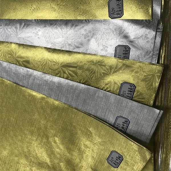 
Color holographic paper metallic paper cardboard in rolls 