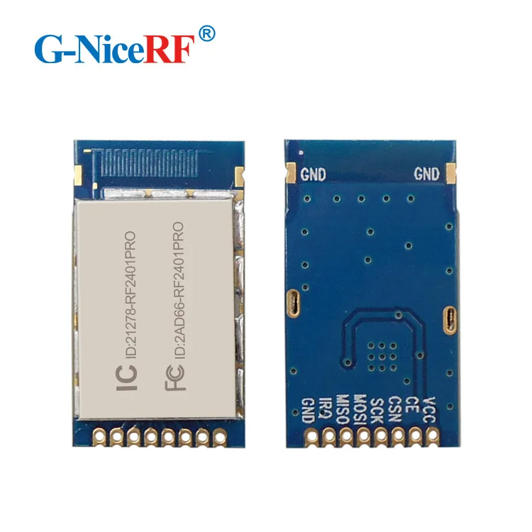 G-NiceRF RF2401PRO 2.4G FCC Approval 2.4G Wireless transceiver rf module 2.4ghz wireless audio transmitter module