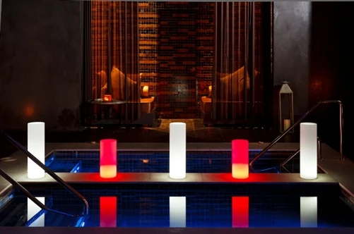  Наружная садовая вечеринка украшение пластиковая светодиодная осветительная колонка