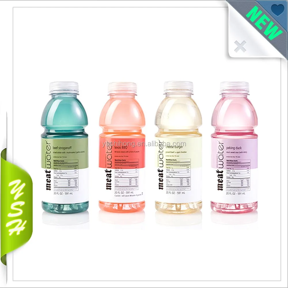 Hot selling pvc juice bottle labels /pvc shrink wrap sleeve film in china manufacturer