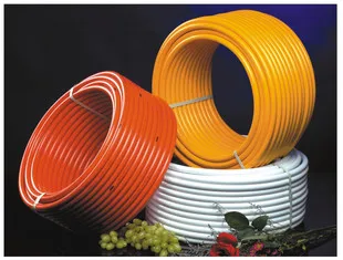 Factory directly yellow black natural gas pipeline PE-AL-PE pipe