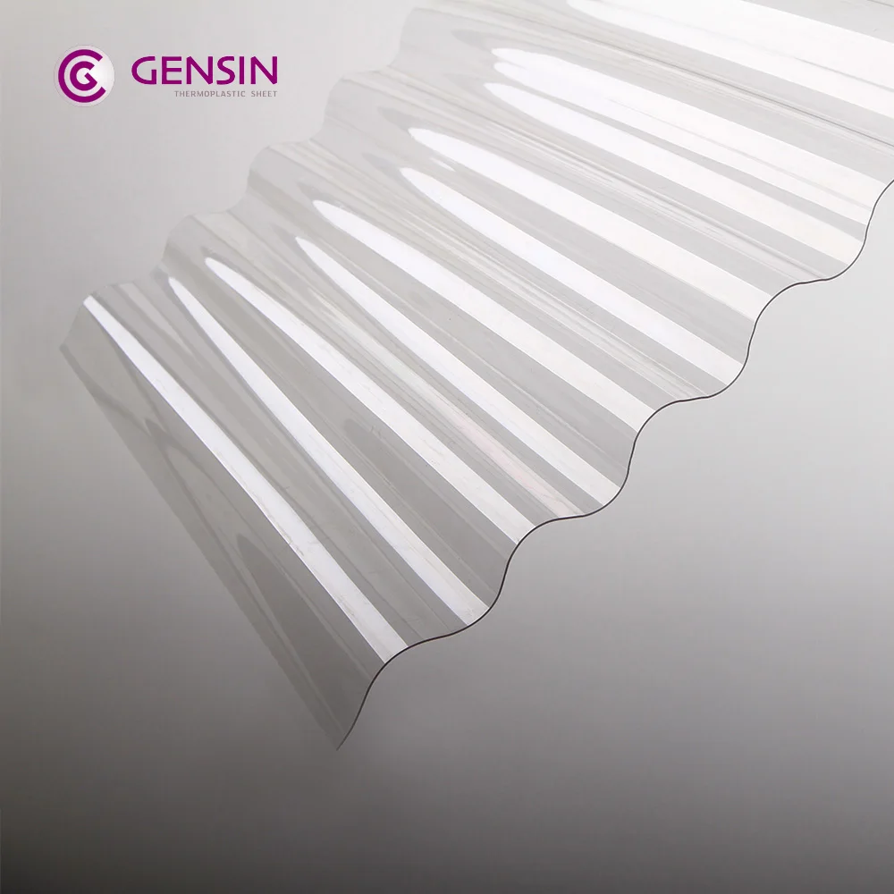 Lixin 1.5mm corrugated polycarbonate sheet