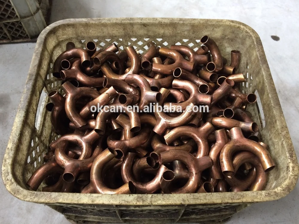 
copper tee water extrusion forming machine 