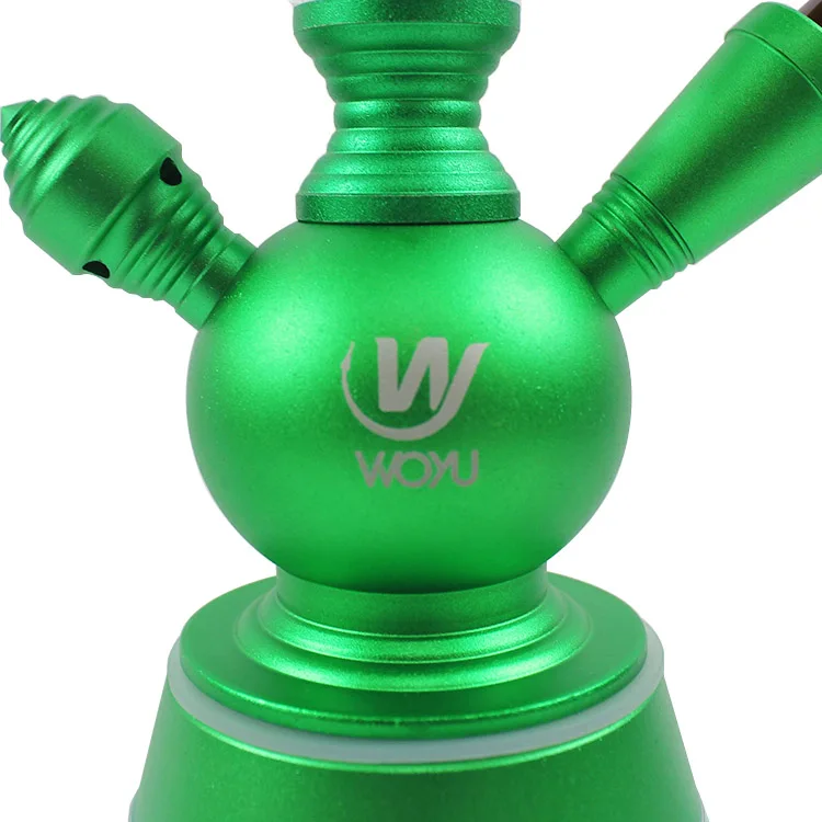Woyu new mini hookah Aluminum Acrylic portable shisha glass hookah