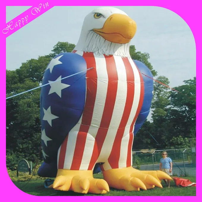 Hot selling Event party inflatable cartoon/animal/inflatable eagle model for advertising