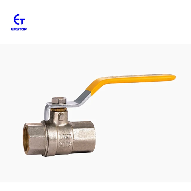 Шаровой кран Pn40 Dn8 с длинной ручкой из латуни с ручным управлением