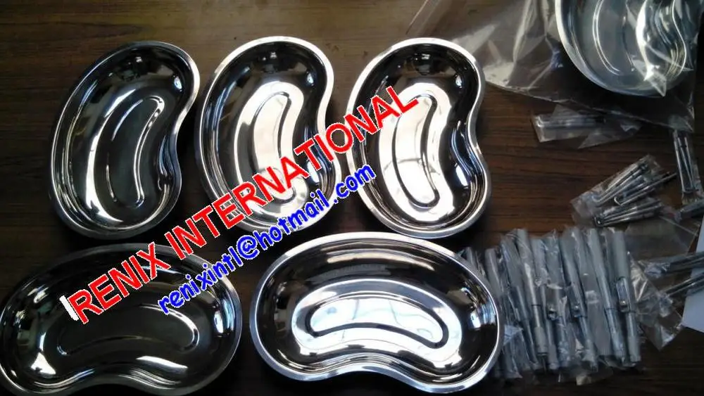  Профессиональный хирургический поднос для почек раковина инструмент из нержавеющей стали