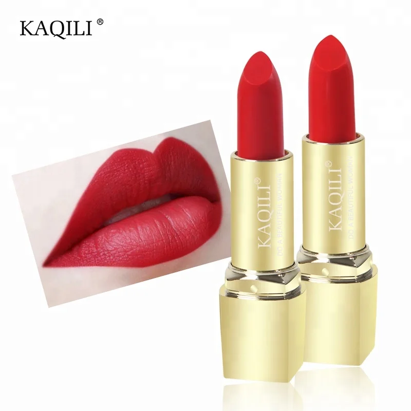 Personalized cheap kiss proof waterproof glitter lip stick lipstick