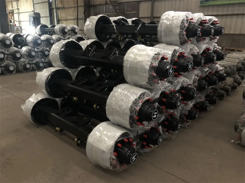 Semi trailer axle 16T German type BPW axles by China manufacturer