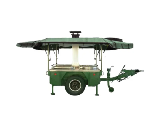 mobile field kitchen trailer for food catering