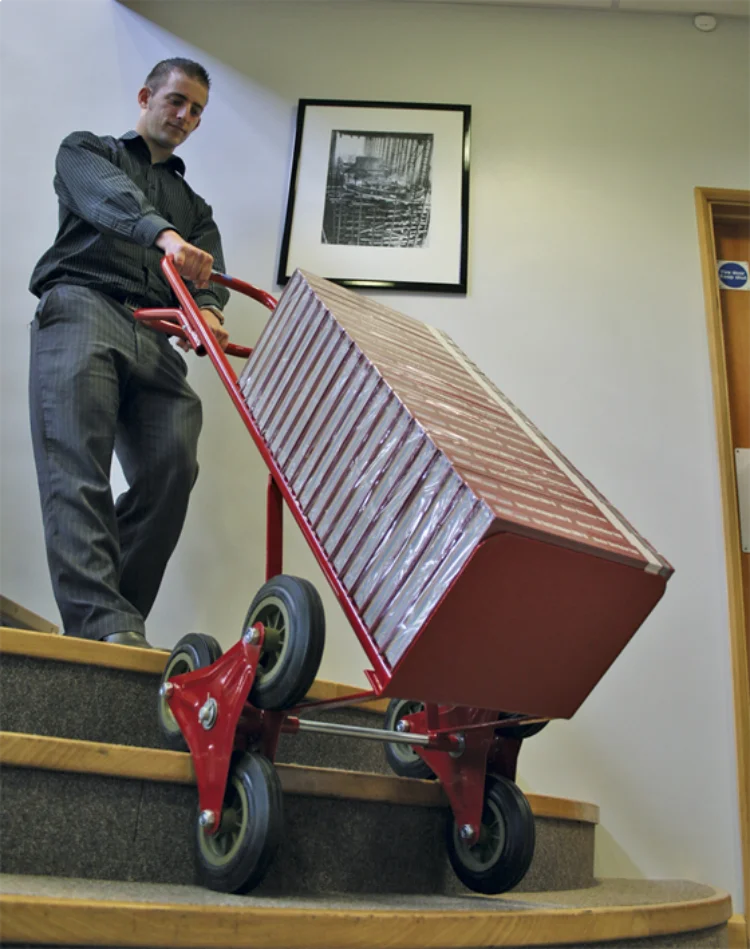 
stair climbing wheelbarrow hand truck 