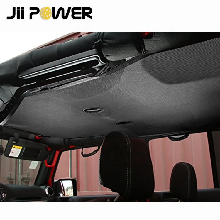  Защита от ультрафиолетовых лучей верхней крышки Навес сетки для Jeep Wrangler JK по низкой