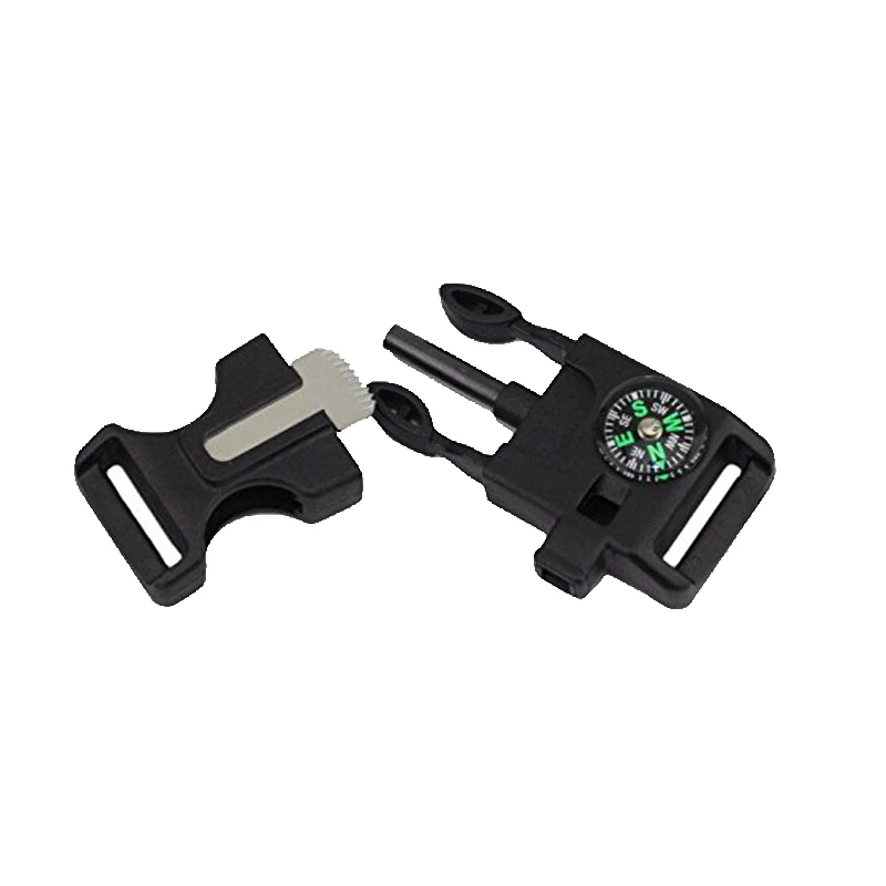 Mountaineering Paracord Buckle,Bushcraft Buckle,Outdoor Climbing Buckle Plastic