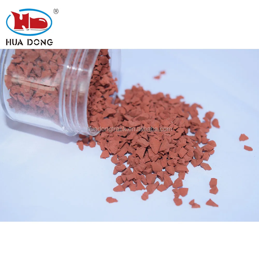 
Multi color rubber flooring material EPDM rubber granules for stadium 
