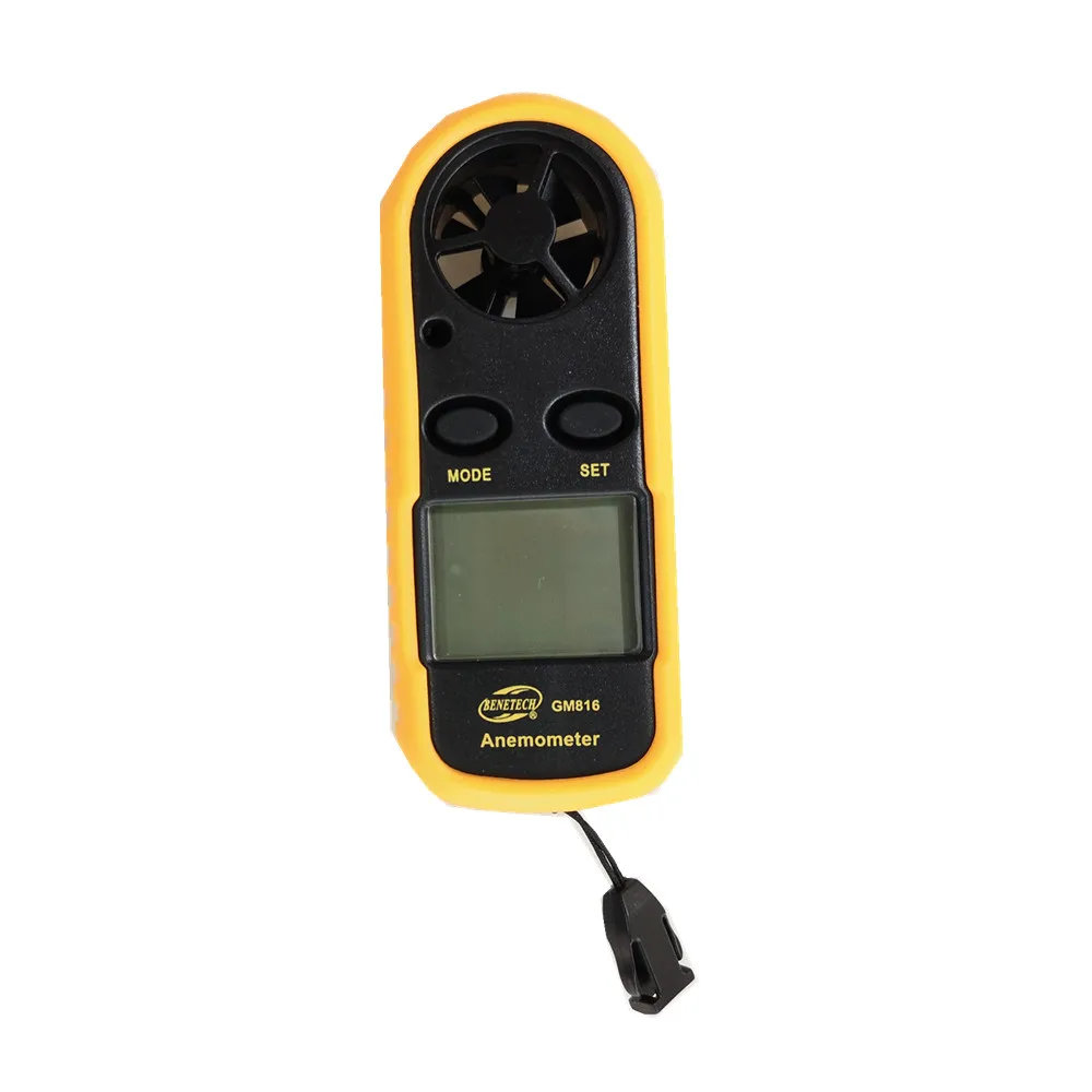 GM816 Anemometer Price LCD Hand held Anemometro Air velocity Wind Speed Meter Tester Digital Anemometer (62049375116)