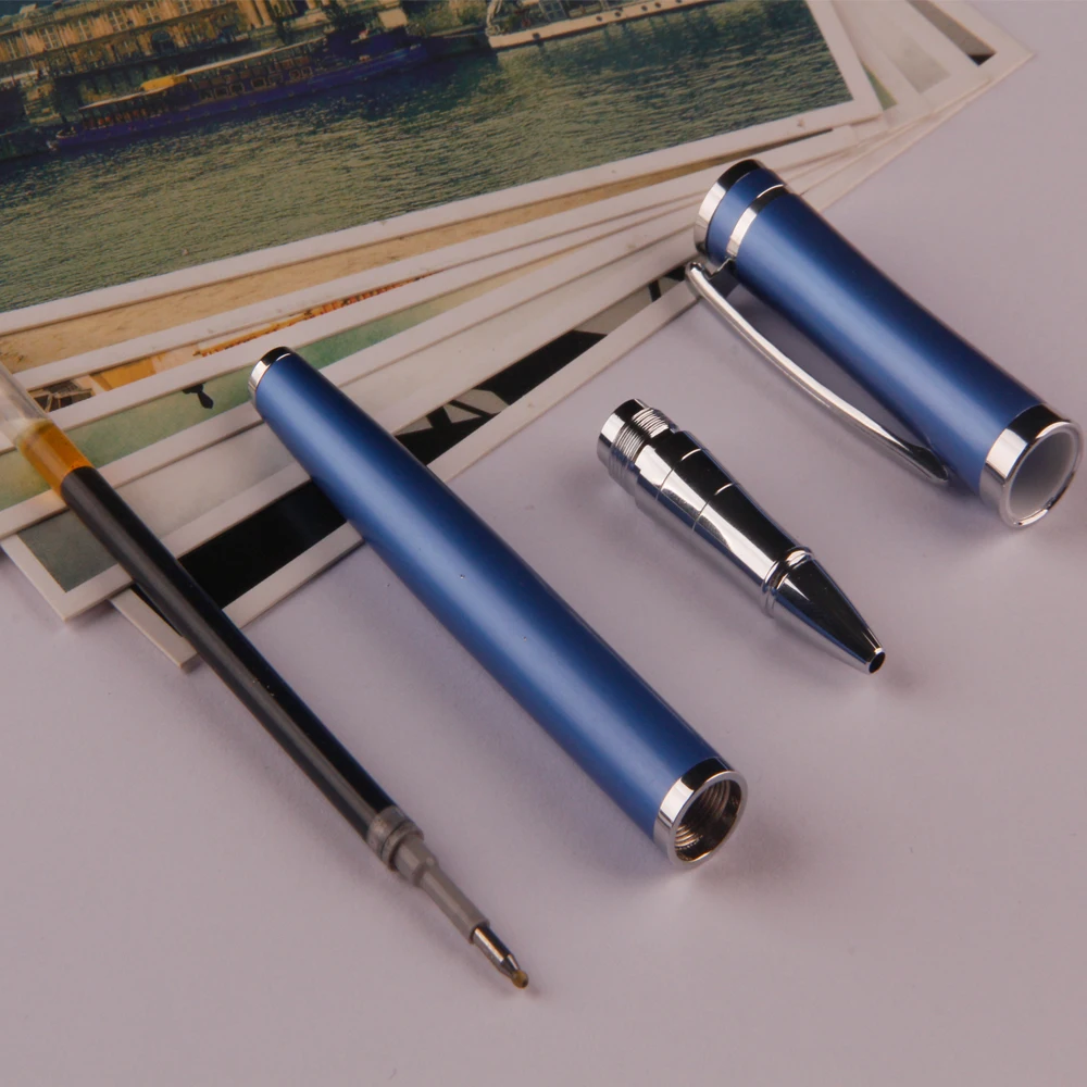 Рекламная лазерная гравировка, роскошная Тяжелая шариковая ручка, деловой подарок, металлическая ручка