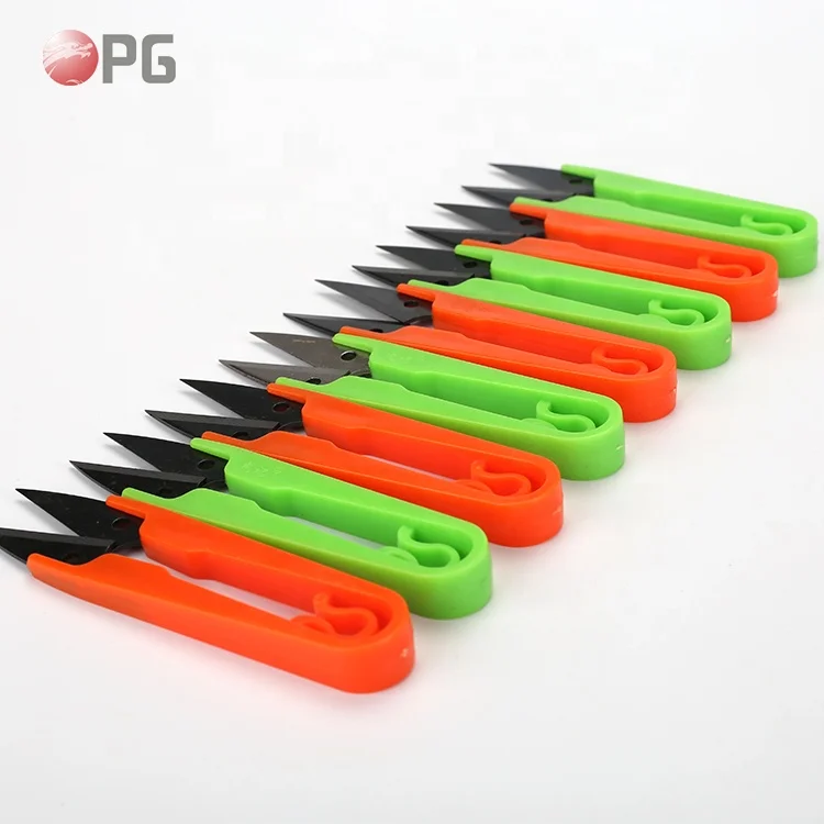 
2019 New Style Plastic Handle Barber Fabric Office Scissors 